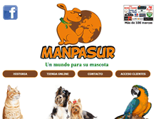 Tablet Screenshot of manpasur.com